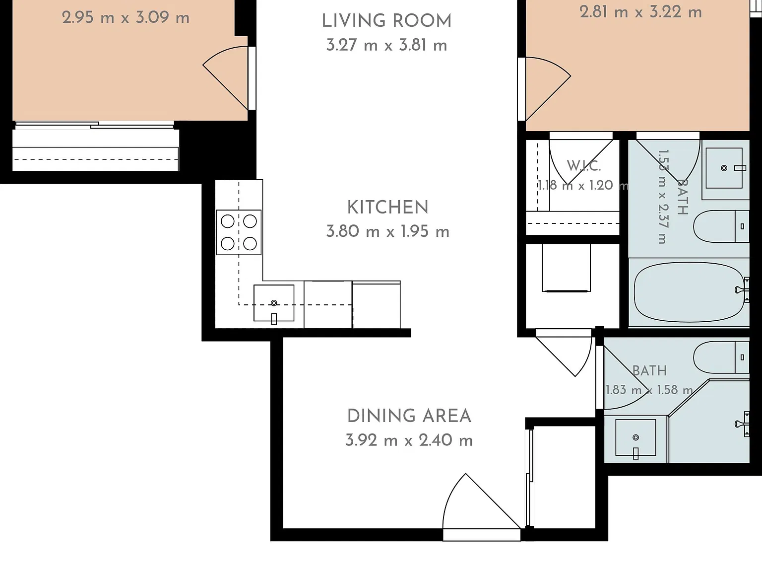 3 bed, $2,999 — Photo 4