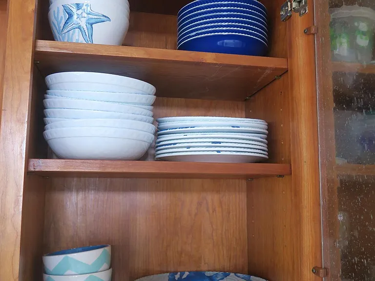 All kitchen items are provided to the unit