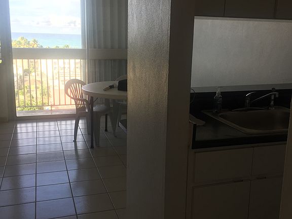 Ocean view from the entrance