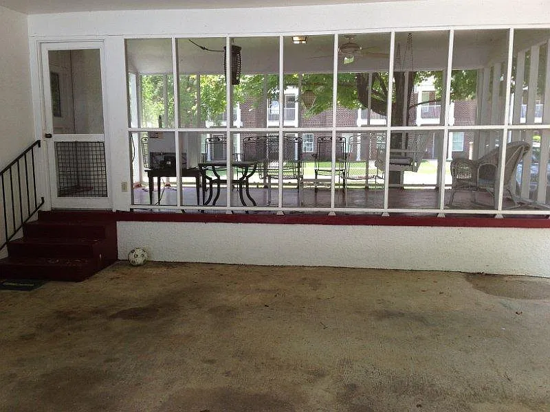 2 Car Carport just off the porch