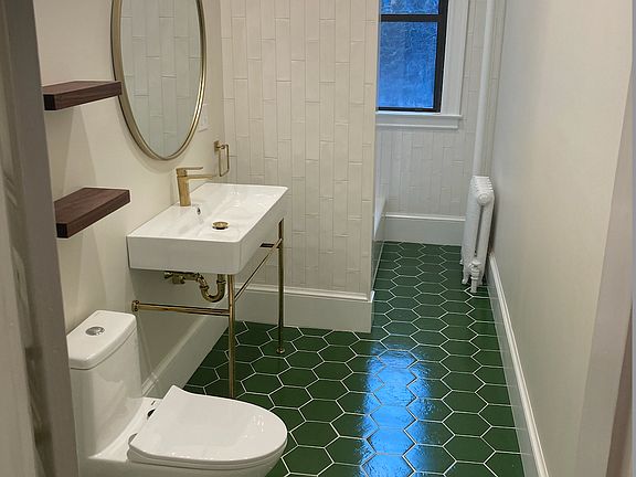 beautiful updated bathroom