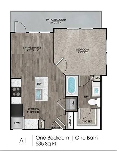 Floor plan A1