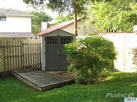 Landscaped Back Yard