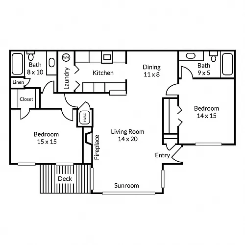Floor plan B2