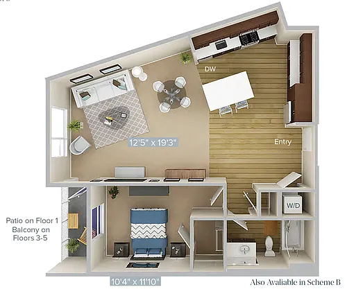 Floor plan A10-880