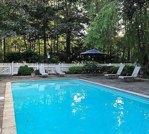 Heated Gunite pool