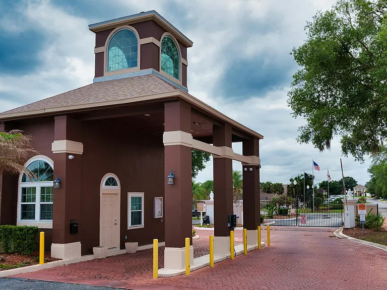 Community Gated Entrance