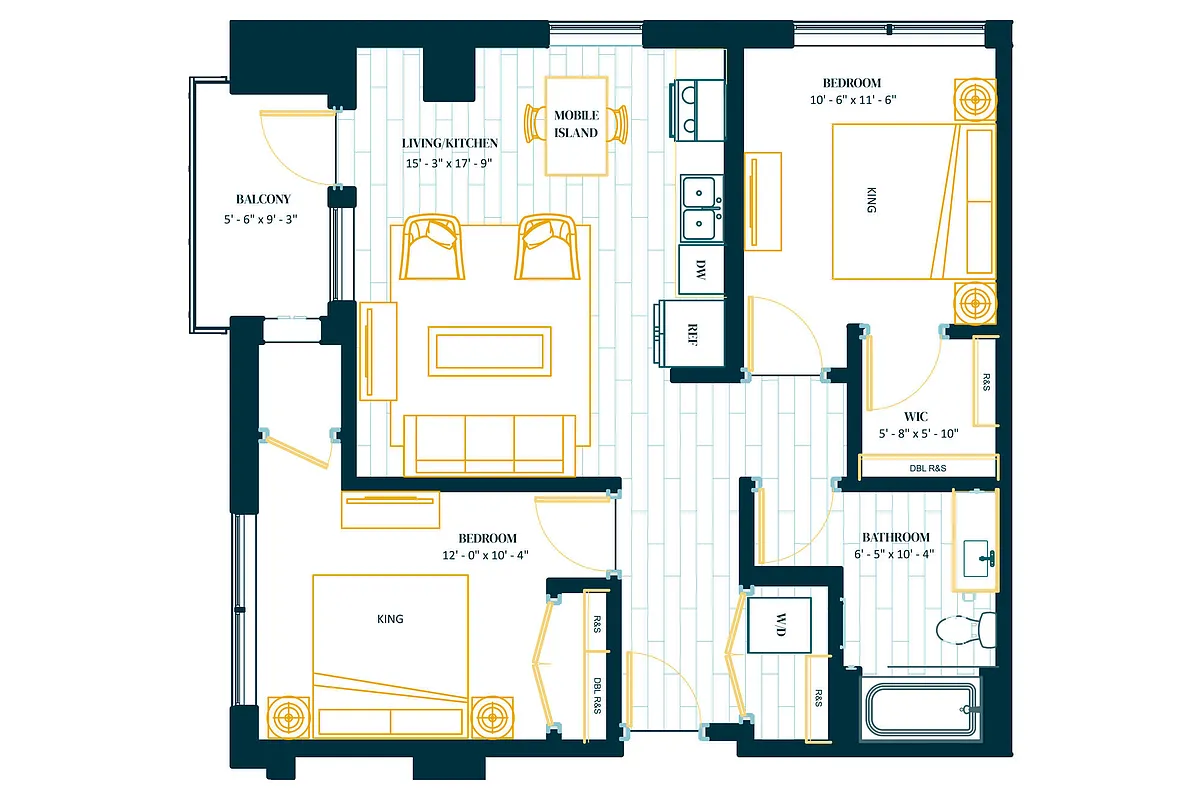 Floor plan Interlude