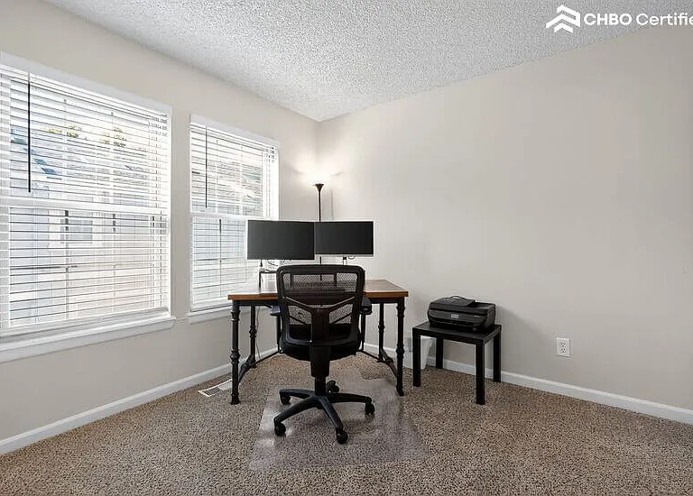 plenty of natural light. HP Printer.