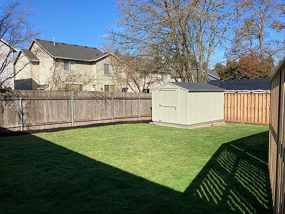 Large shed in back yard