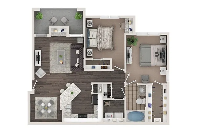 Floor plan B1