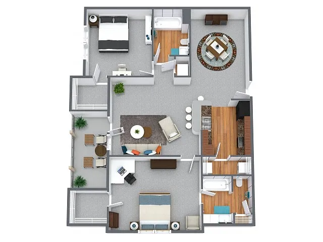 Floor plan White Oak