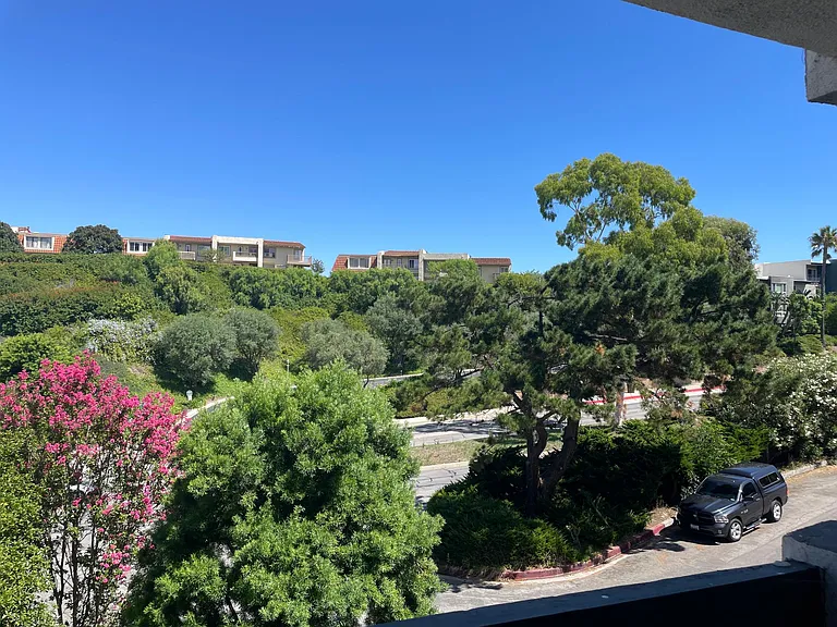 Open view of the balcony