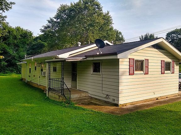 Side and back of house