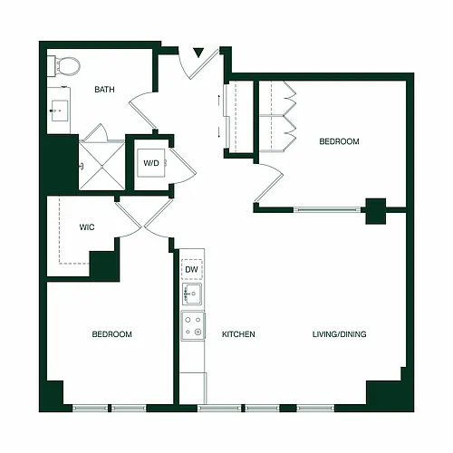 Floor plan B6