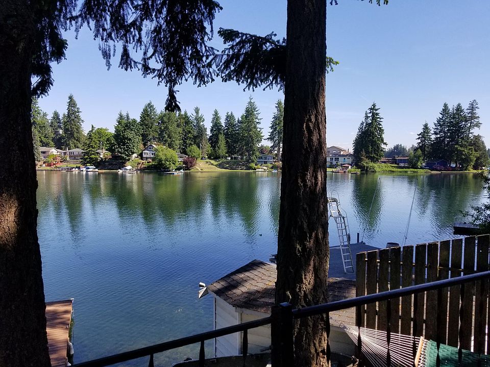 View looking out from deck