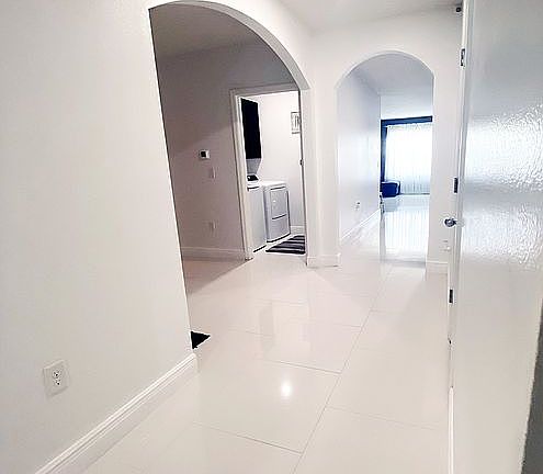 Hallway thru Kitchen 