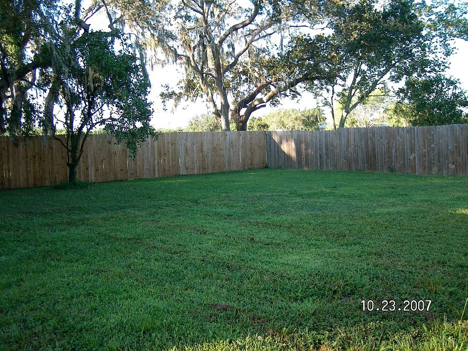 fenced backyard .26 acre lot