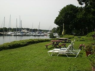 Waterfront picnic/BBQ area