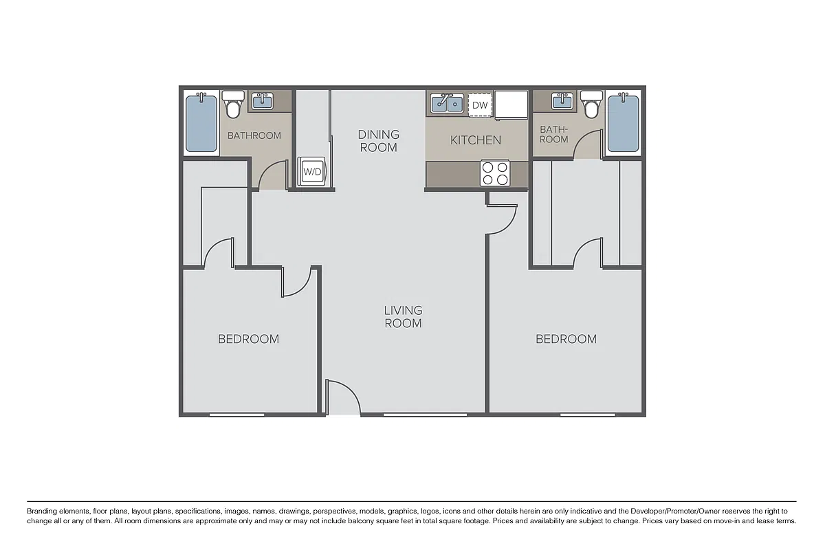 Floor plan Plan 2B