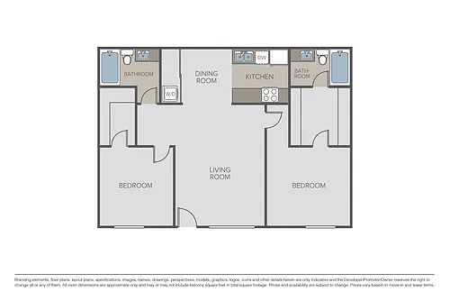 Floor plan Plan 2B