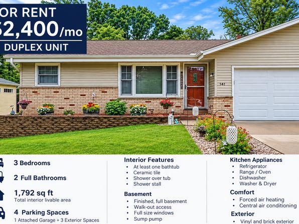 141 W Paradise Dr, West Bend, WI 53095 – 3-bedroom rental in West Bend