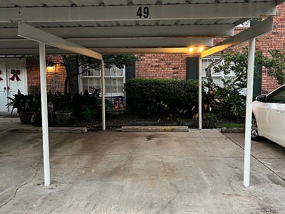 Assigned parking under a carport!