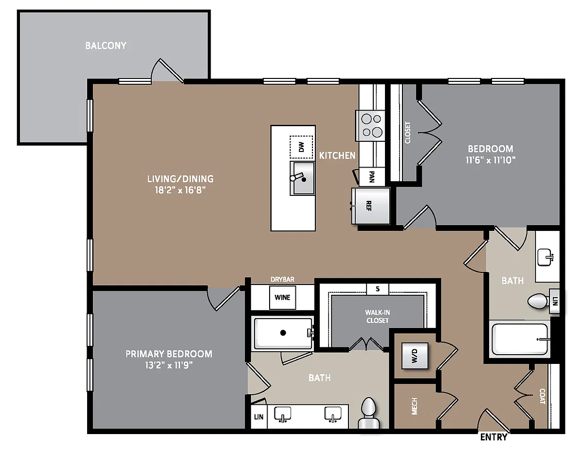 Floor plan B3