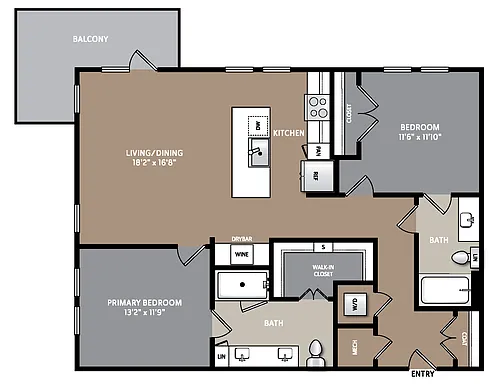 Floor plan B3