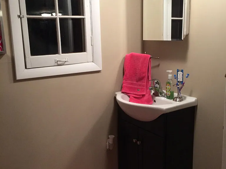 upstairs master 1/2 bathroom