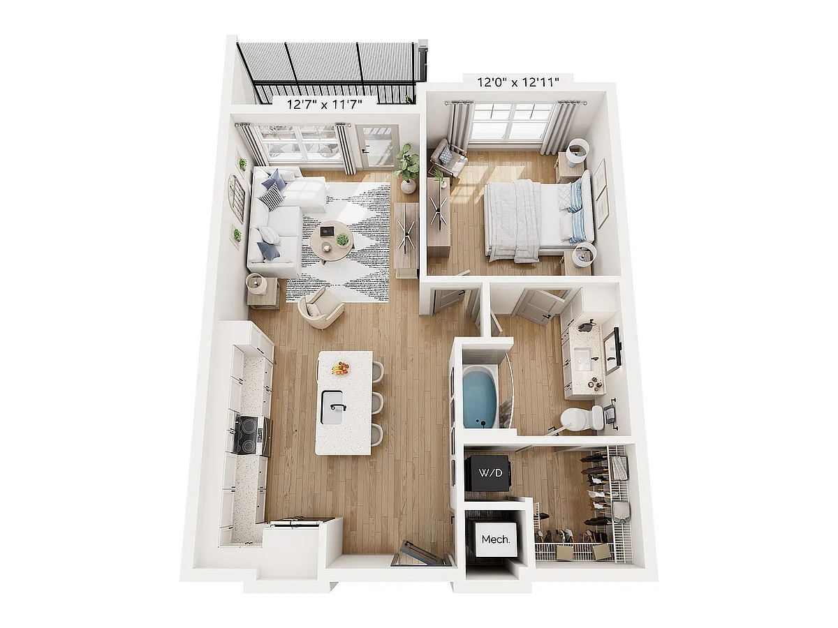 Floor plan A1