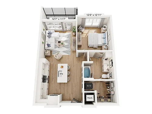 Floor plan A1