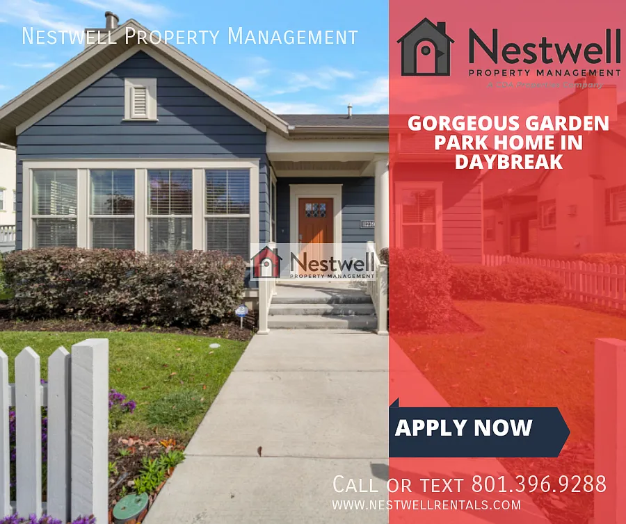 Gorgeous Garden Park Home in Daybreak — Photo 1