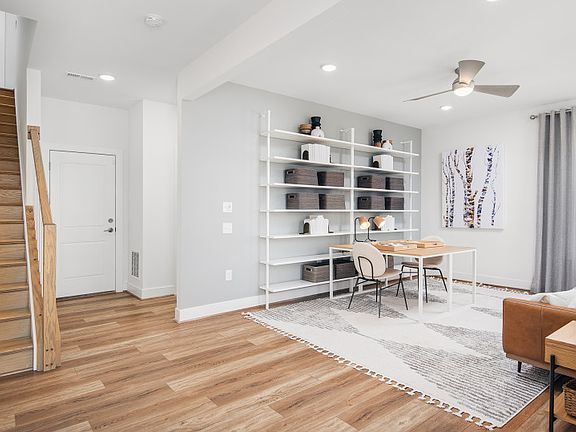 First Floor Flex Space is Perfect for Entertaining or a Home Office