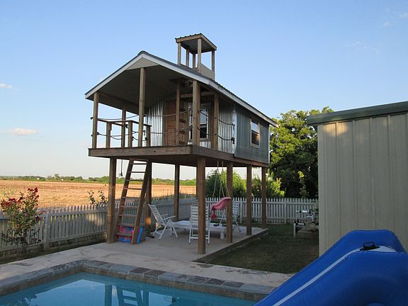 Custom made childrens playhouse
