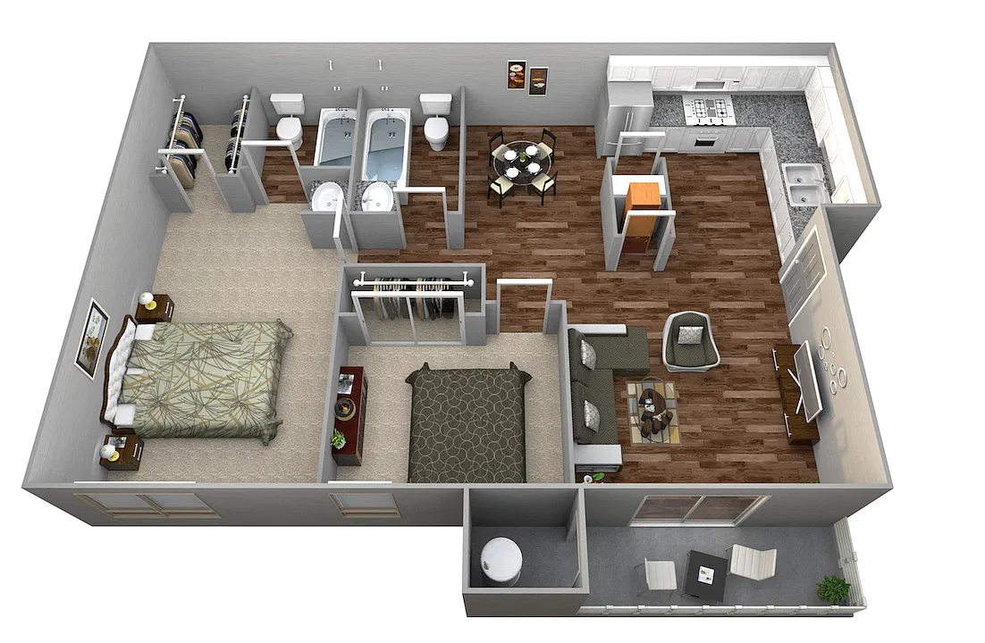 Floor plan Plan B