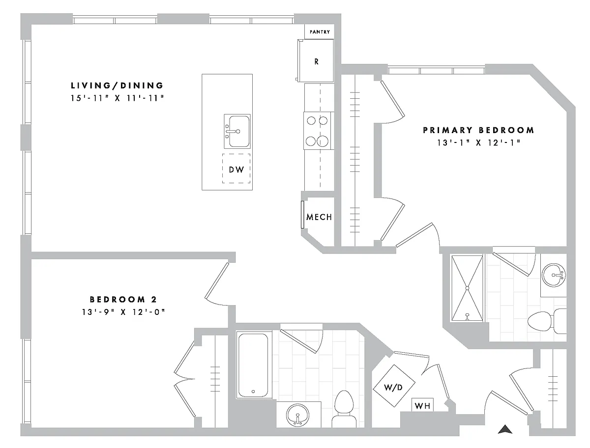 Floor plan B08