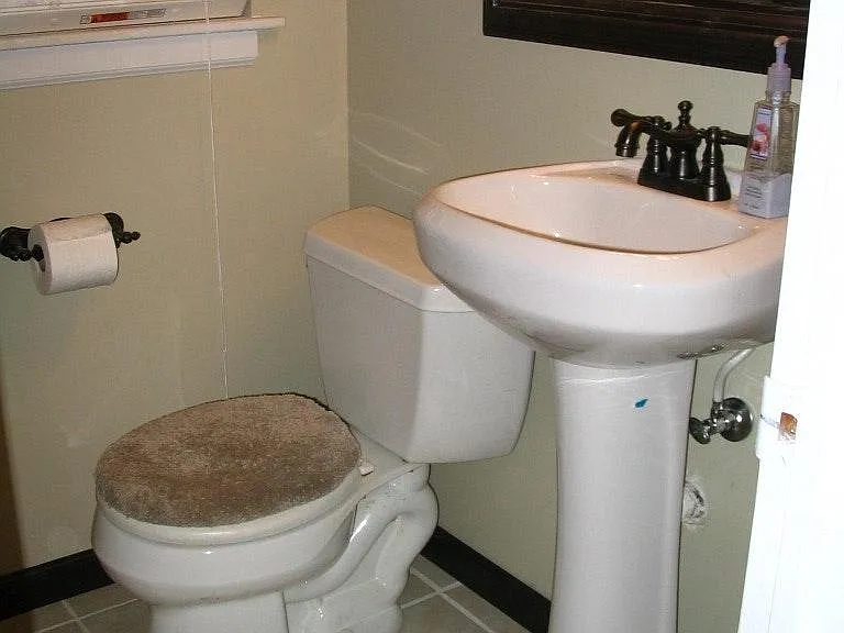 newer half bath