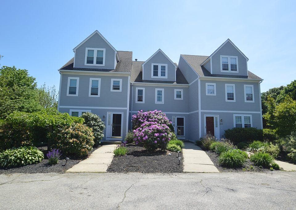 Condominium complex - #202 is the center door