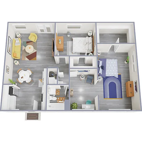Floor plan B2