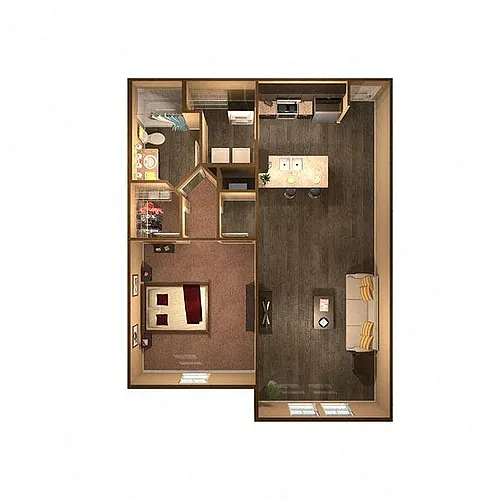 Floor plan Sanctuary