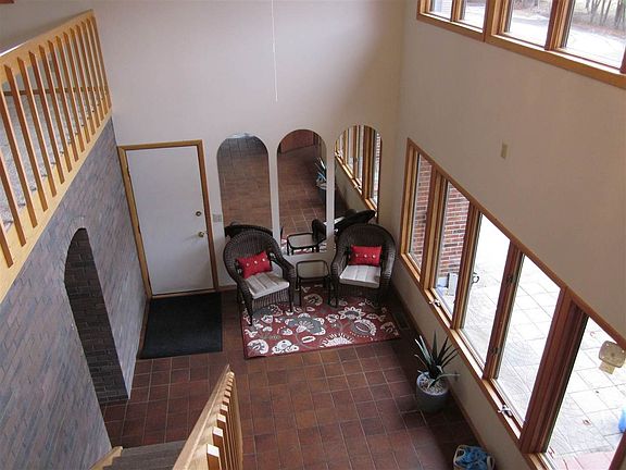 Passive Solar two story Foyer/ Sun Area