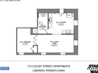 713 Locust St APT 3, Lebanon, PA 17042