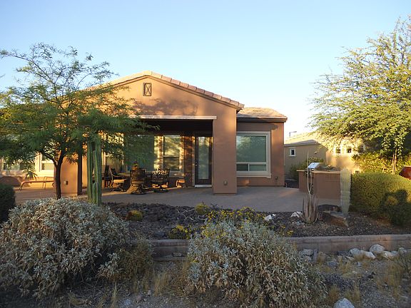 View of backyard patio