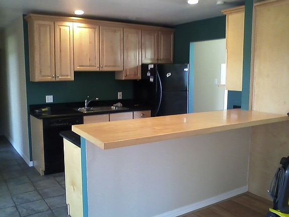 solid maple breakfast bar/serving counter