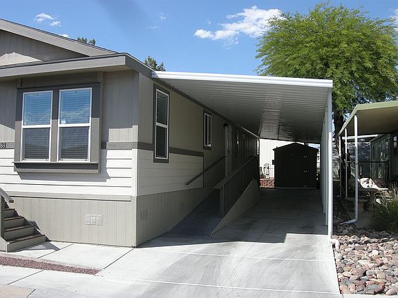 carport and side entry