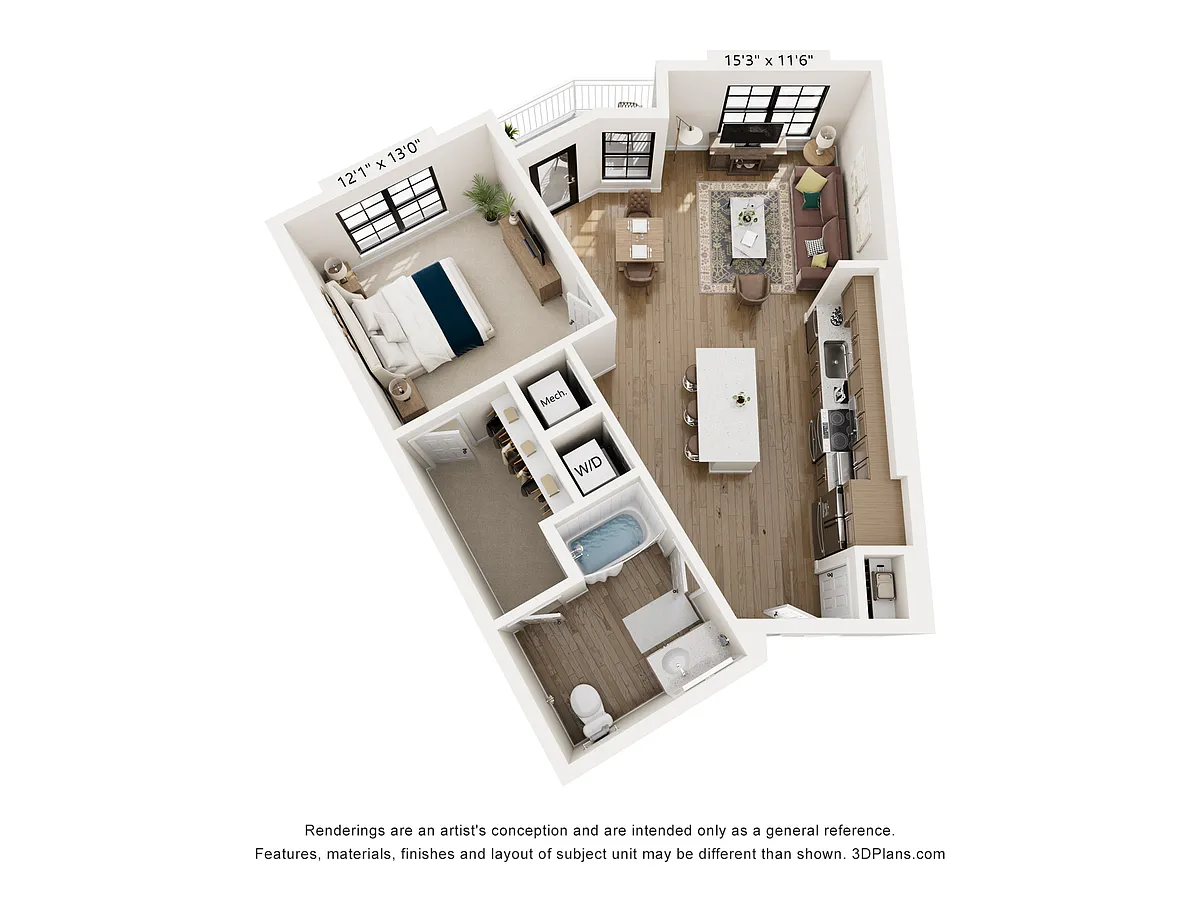 Floor plan The Avenue