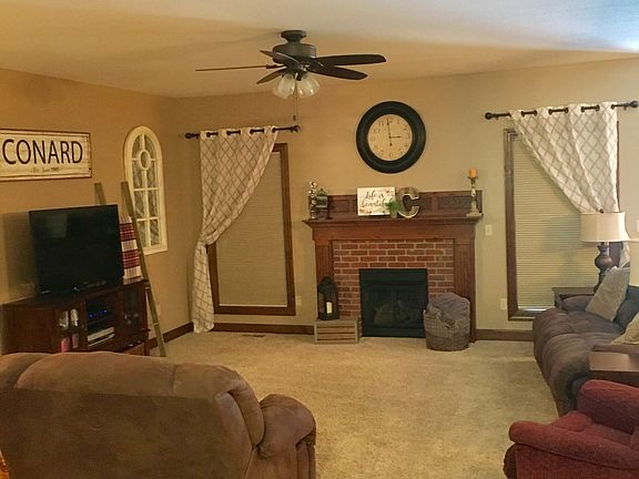 Large open living room