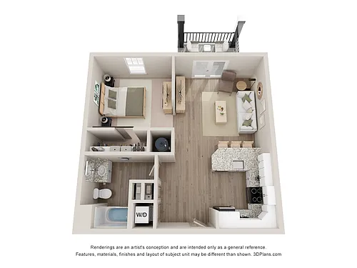 Floor plan Blackfin | Studio