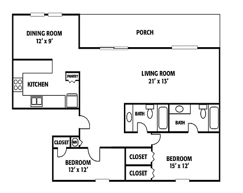 Floor plan Milan